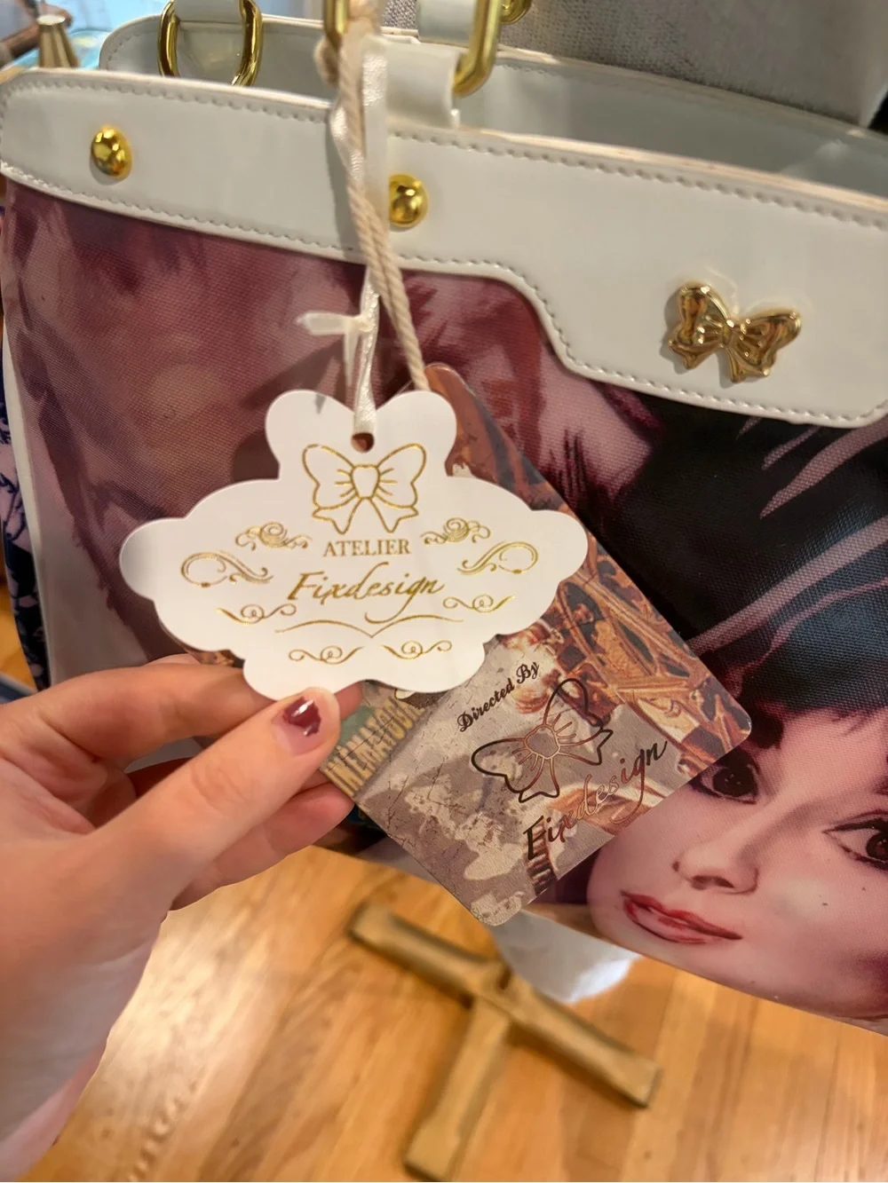 NWT My Fair Lady Graphic Bag